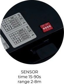 Plafoniera LED CCT, Protectie IP44, Senzor de miscare, PANDINO 40cm alb