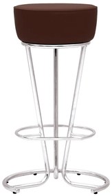 Scaun bar cafenea PINACOLADA Hoker, Wenge piele ecologica