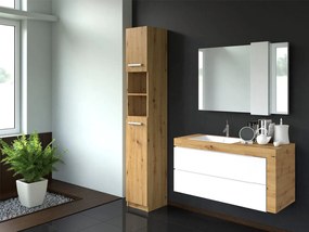 Dulap de baie Lotos S30 Stejar