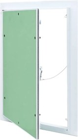 vidaXL Panou de Acces Verde și Argintiu 35 x 45 cm
