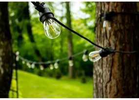 Lanț decorativ de exterior MIMOSA 20xE27/1,3W/230V IP44 10m