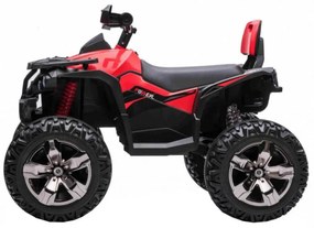 ATV Electric cu acumulator pentru copii NOVOKIDS™ PowerQuad PRO , Cu melodii si lumini, Lungime 103 cm, 3-8 ani , Max 35 kg , Roti EVA, 12V, 4