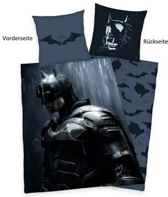 Lenjerie de pat din bumbac Herding The Batman, 135 x 200 cm, 80 x 80 cm
