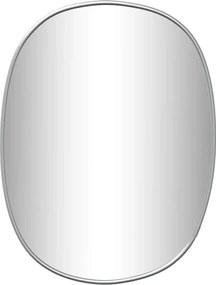 vidaXL Oglindă de perete, argintiu, 40x30 cm