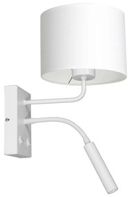 Lampă de perete ARDEN 1xE27/60W+1xG9/8W/230V alb