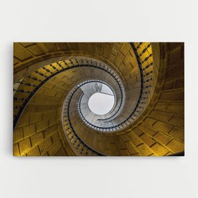 Tablou Canvas, 90x140cm, Dormitor si Living, Abstracte, Iluzii optice, Triple Staircase