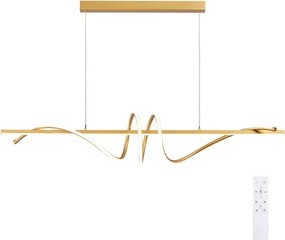 BRILAGI - Lustru LED dimabil pe cablu SIGNATURE LED/50W/230V 120 cm auriu + telecomandă