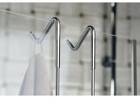 SAPHO XJ602 Smart poliție pentru duș, suspendată,argintie