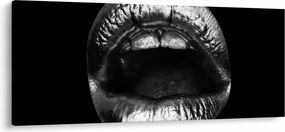 Tablou - Buze lucioase (120x50 cm)
