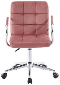 Scaun de birou Seattle  (roz + argintiu). 1098709