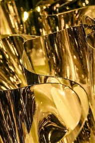 Aplica perete sau tavan design unicat realizat manual Veli Large Gold, 78cm