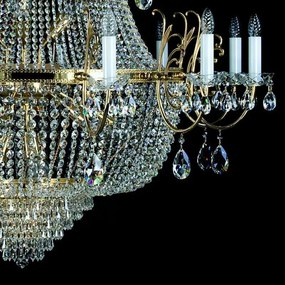Lustra imperial Cristal Bohemia Exclusive diametru 130cm Virginie CE
