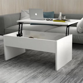 Măsuță de cafea Akilli White