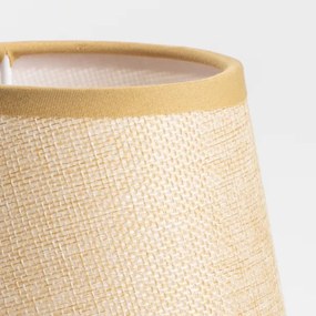 Lampă LED de perete Brilagi NUBILA WOOD 1xE27/25W/230V + LED/3W stejar/maro deschis