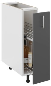 Corp haaus Karo, Antracit/Alb, 20 x 50 x 80 cm