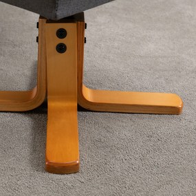HOMCOM Fotoliu relaxant cu suport pentru picioare, spațiu de depozitare, fotoliu de masaj electric cu funcție de culcare, fotoliu TV rotativ cu buzunar lateral, telecomandă, cadru din lemn, poliester, Gri închis | Aosom Romania