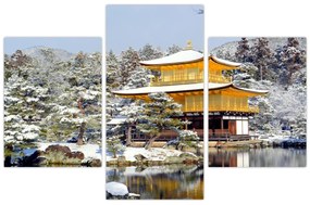 Tablou - Kinkakuji, Japonia (90x60 cm)
