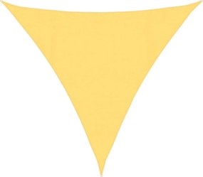 vidaXL Pânză parasolar, bej, 4,5x4,5x4,5 m, HDPE, 160 g/m²