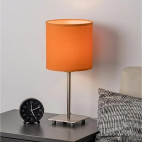 Brilagi - Lampă de birou LED NUBILA 1xE27/60W/230V portocalie