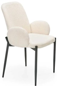Set masa extensibila Vivaldi L160-200 cm + 4 scaune K477 crem
