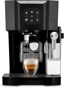 Sencor - Espressor manual cu portafiltru 1450W/230V negru/crom mat