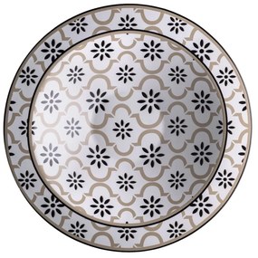 Farfurie adâncă din gresie ceramică Brandani Alhambra, ø 30 cm