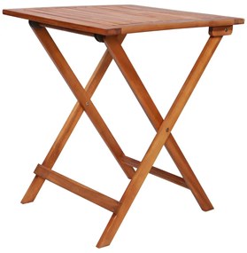 Set bistro pliabil din 3 piese Culoare maro, HOUTEN