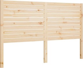 vidaXL Tăblie de pat, 156x4x100 cm, lemn masiv de pin