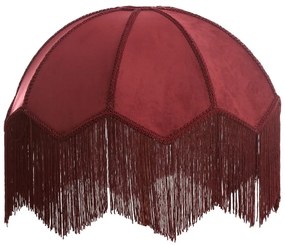 Abajur burgundy ø 45 cm Malacia – Light & Living