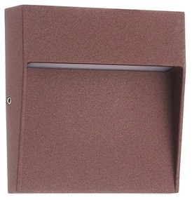Spot LED scari iluminat exterior IP54 BAKER maro corten