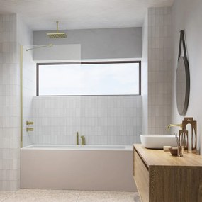 Paravan de cada Radaway Modo New PNJ II auriu periat-transparent 70x150 cm sticla 8 mm