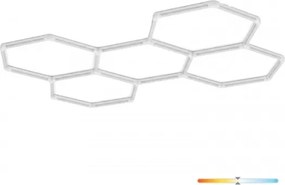 Plafonieră de tavan LED HEXLINE LED/216W/230V 4000K 208x300 cm alb