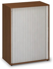 Dulap cu lambriuri medii ProOffice 80 x 45 x 106,3 cm, nuc