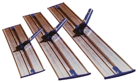 Suport pentru mop din microfibră premium, 90 cm, albastru