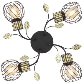 Lustră aplicată LALLY 4xE27/40W/230V Globo 54113-4D