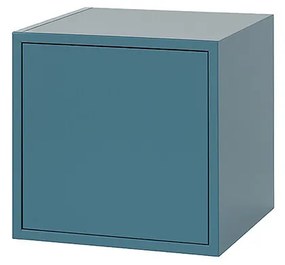 Boxie 1 ușă dulap de perete 40x40x37 cm albastru petrol