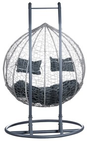 Fotoliu dublu suspendat Deber (gri) . 1116294