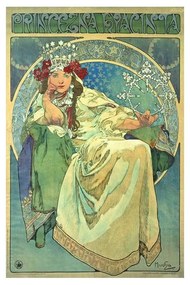 Reproducere tablou Alfons Mucha - Princess Hyazin, 60 x 40 cm