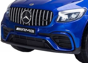 Masinuta Electrica cu acumulator pentru copii NOVOKIDS™ Mercedes GLC 63 AMG , Roti din Cauciuc EVA, 3-8 ani , usi cu deschidere , Baterie12V, 2
