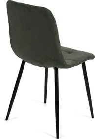 Scaune de dining verzi 2 buc. tapițate Moseby – Bonami Essentials