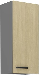 Dulap superior de bucătărie Scarmi 40 G 90 1F (Antracit + Herringbone scandi). 1049748