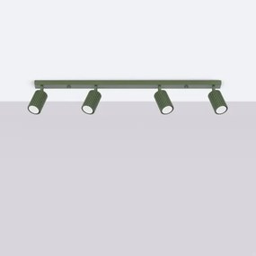 Brilagi - Spot LED CRESTO 4xGU10/10W/230V, verde
