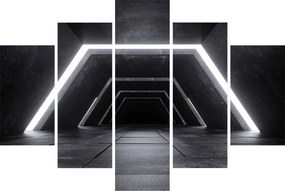 Tablou - Tunel futurist (150x105 cm)