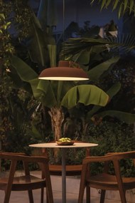 Pendul iluminat exterior decorativ IP65 SAGA Reddish brown