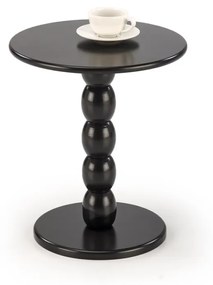 Masa de cafea rotunda Cirilla neagra ø40/h47 cm