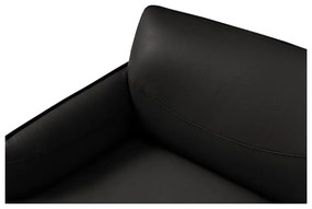 Canapea din piele Windsor &amp; Co Sofas Neso, 235 x 90 cm, negru