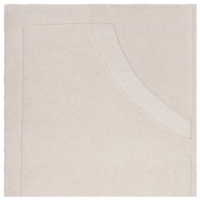 Covor alb din lână 200x290 cm Olsen – Asiatic Carpets