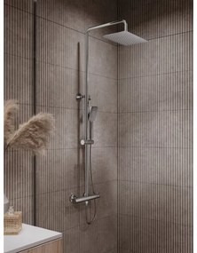 Set de duș cu baterie termostatică Novaservis METALIA ECO crom lucios