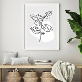 Poster - Abstracție naturală (A4)