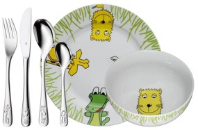 Set masă din 6 piese pentru copii WMF Cromargan® Safari